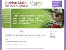 Tablet Screenshot of lmpa.org.au